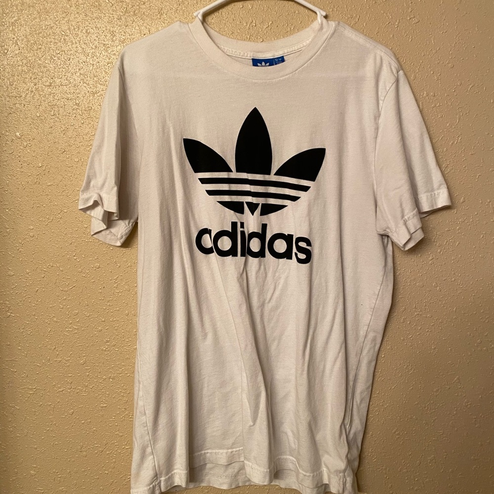 White Adidas Tshirt